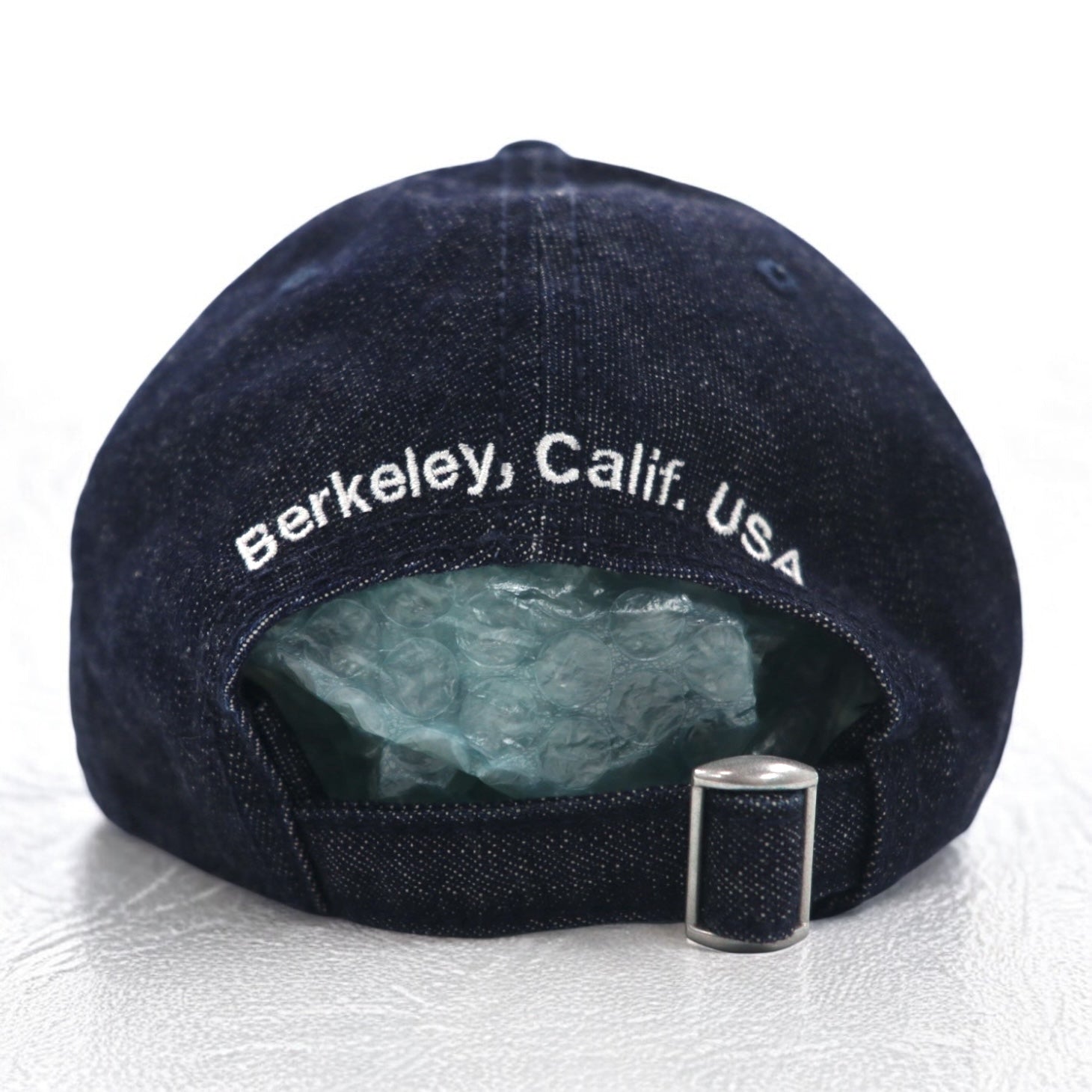 THE NORTH FACE Cappellino Indigo Denim con logo TNF FREE, blu, cotone NN02135