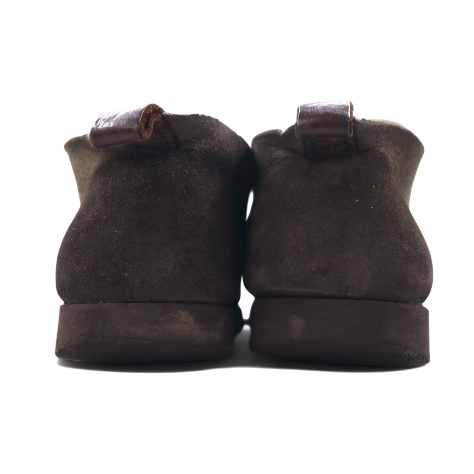 Hender Scheme Scarpe Stringate in Montone 27-27.5cm Marrone Mouton Lace Foderate in Pelliccia di Montone, Pelle
