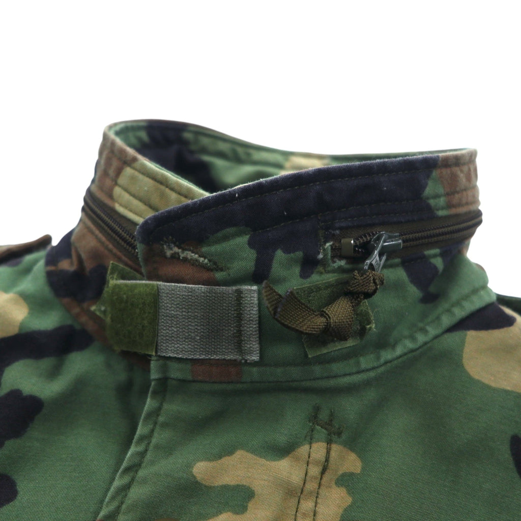 US ARMY 米軍 90年代 M-65 フィールドジャケット M カーキ カモフラ ミリタリー 8415-01-099-7835