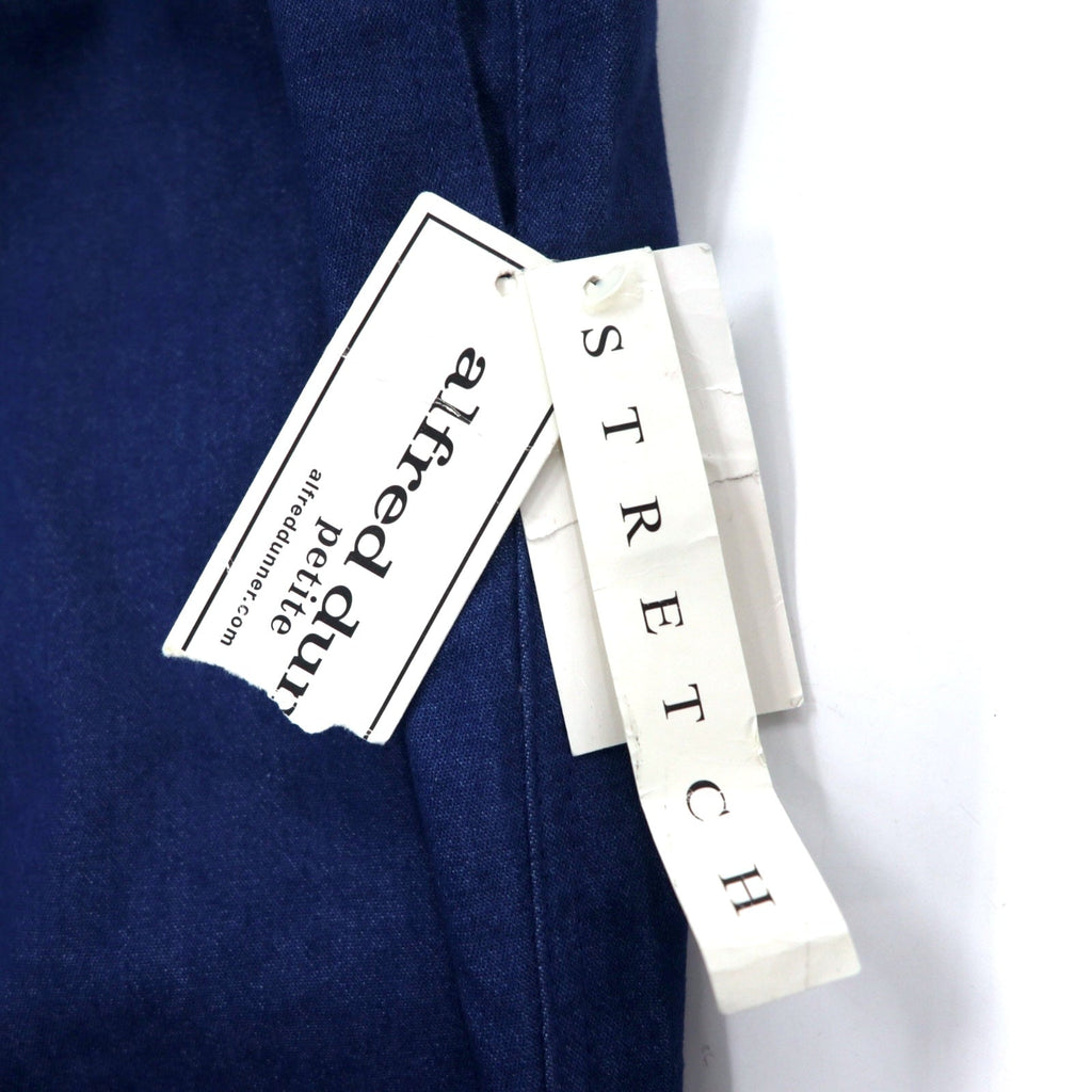 alfred dunner pantaloni in denim easy 6 tasche blu cotone elasticizzato mai indossati
