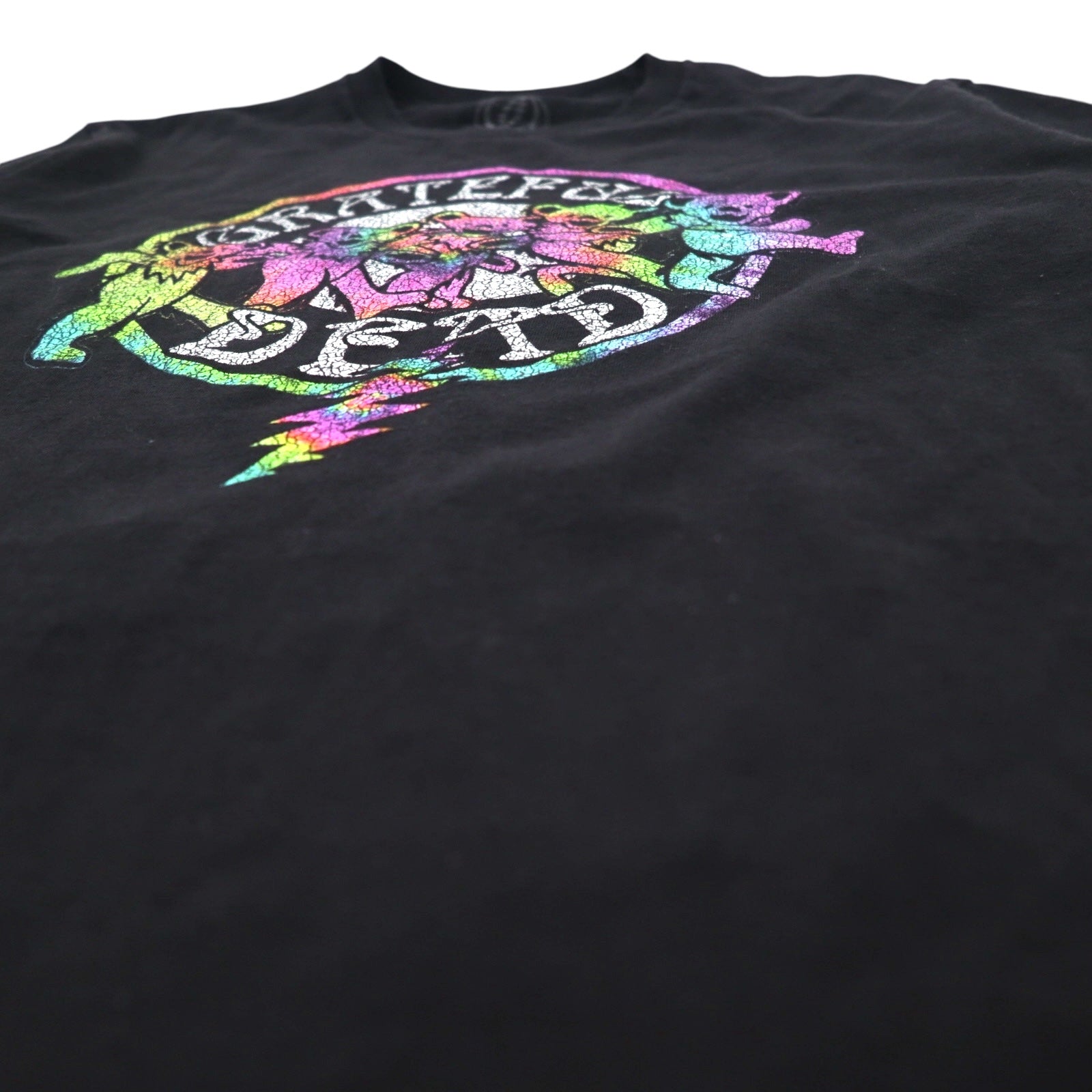 GRATEFUL DEAD T-shirt Band M Nero Cotone Dancing Bear