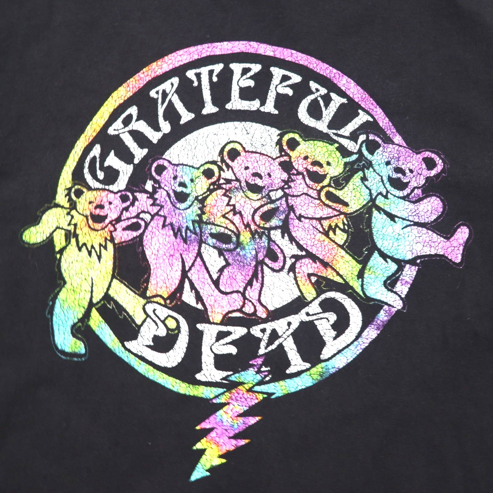 GRATEFUL DEAD T-shirt Band M Nero Cotone Dancing Bear