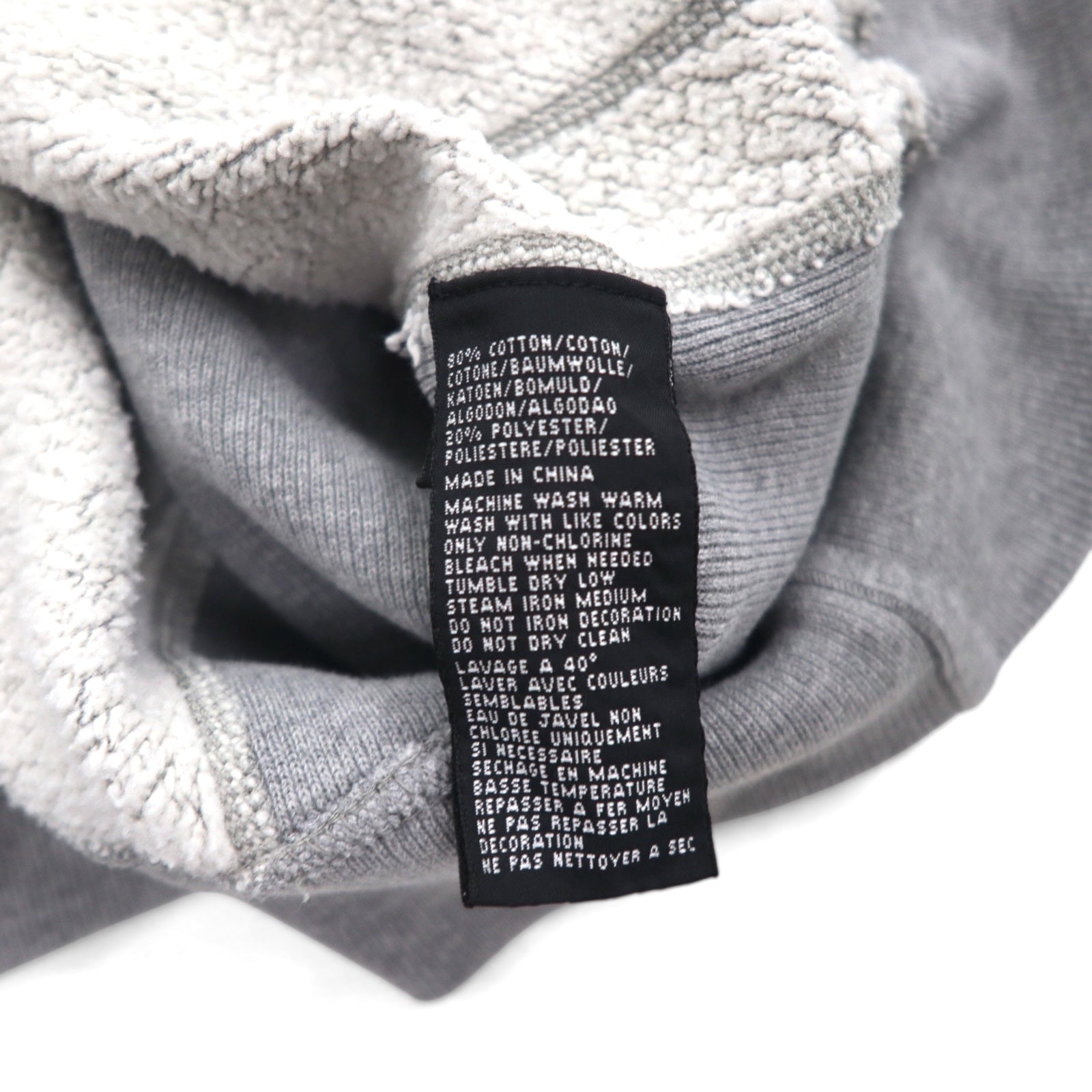 RLX Ralph Lauren リバースウィーブ パーカー L グレー アーチロゴ ASPEN MOUNTAIN