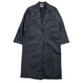 90年代 GLOBAL IDENTITY G-Ⅲ LEATHER レザー チェスターコート M ブラック レザー 裏地ペイズリー