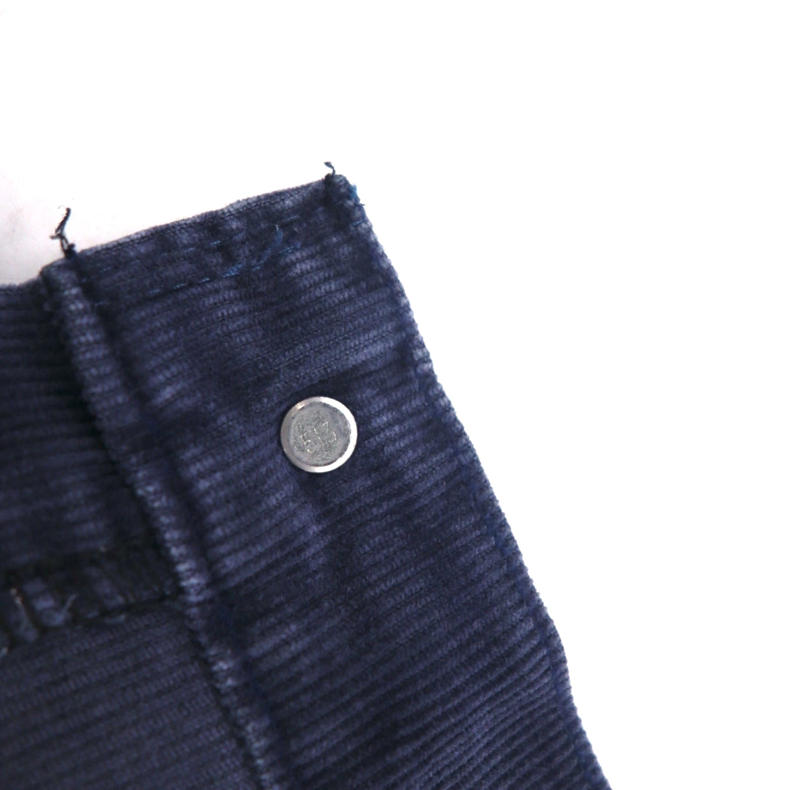 Levi's 80年代 USA製 517 ブーツカット コーデュロイ チノパンツ L ネイビー 1517 42TALON ボタン裏513 白タブ