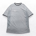 UMBRO Anni 2000 Maglia da Calcio T-shirt XL Grigio Poliestere Logo ricamato
