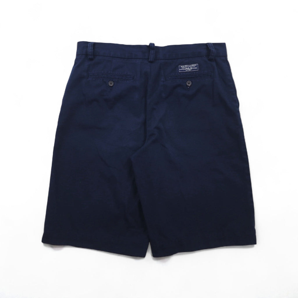 Polo by Ralph Lauren 90年代 ポロチノ ショートパンツ ハーフパンツ M ネイビー コットン