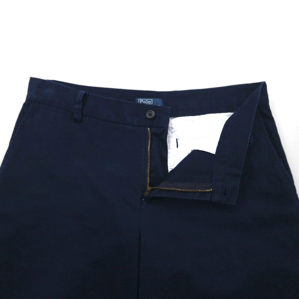 Polo by Ralph Lauren 90年代 ポロチノ ショートパンツ ハーフパンツ M ネイビー コットン