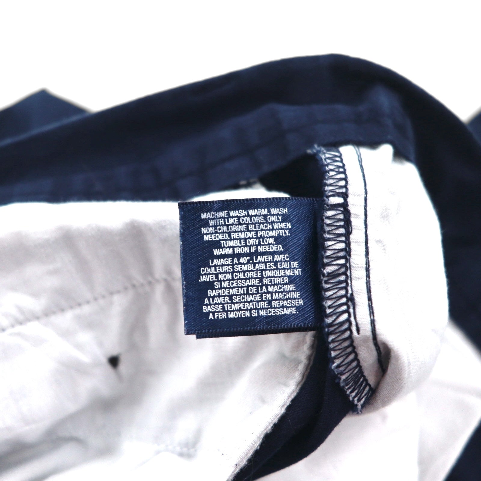 Polo by Ralph Lauren 90年代 ポロチノ ショートパンツ ハーフパンツ M ネイビー コットン