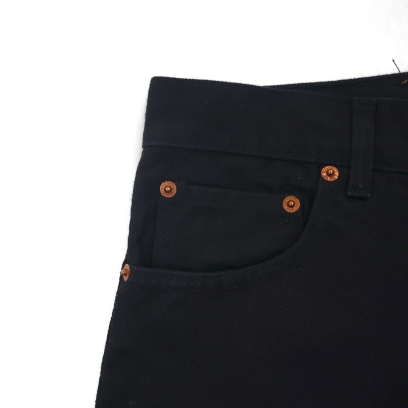 Levi's 90年代 501 ストレート デニムパンツ ジーンズ L ブラックデニム 未使用品 デッドストック