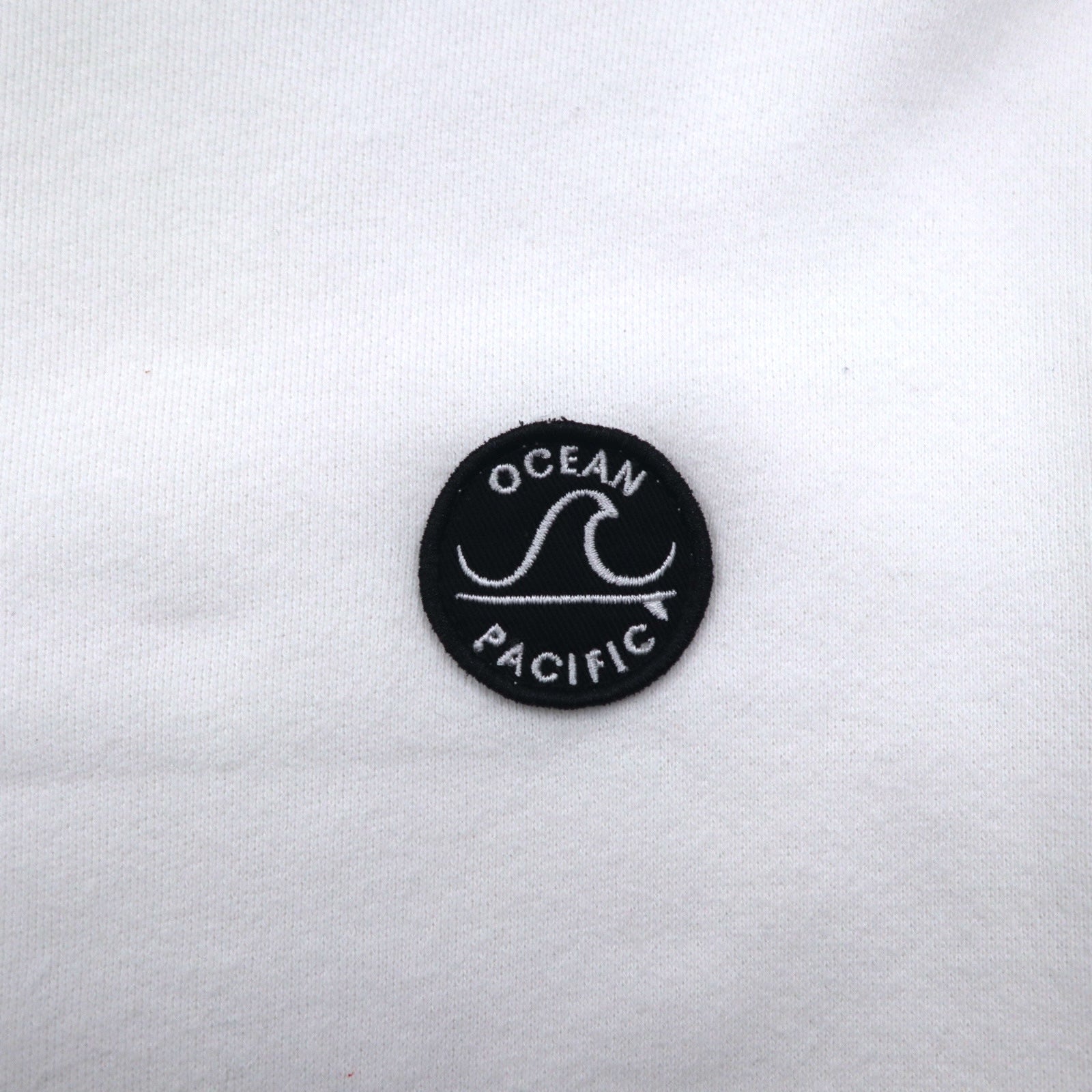 Ocean Pacific T-shirt a maniche lunghe M bianco cotone stampa sulle maniche