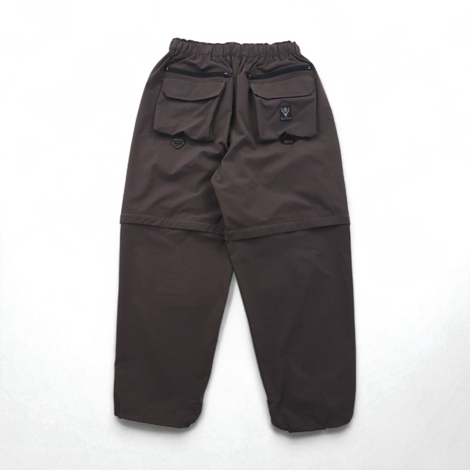 SOUTH 2 WEST 8 Multi-Pocket 2-Way Pants Multi-Pocket Belted 2 Way Pant Poly Ripstop S Grigio 22SS KP793