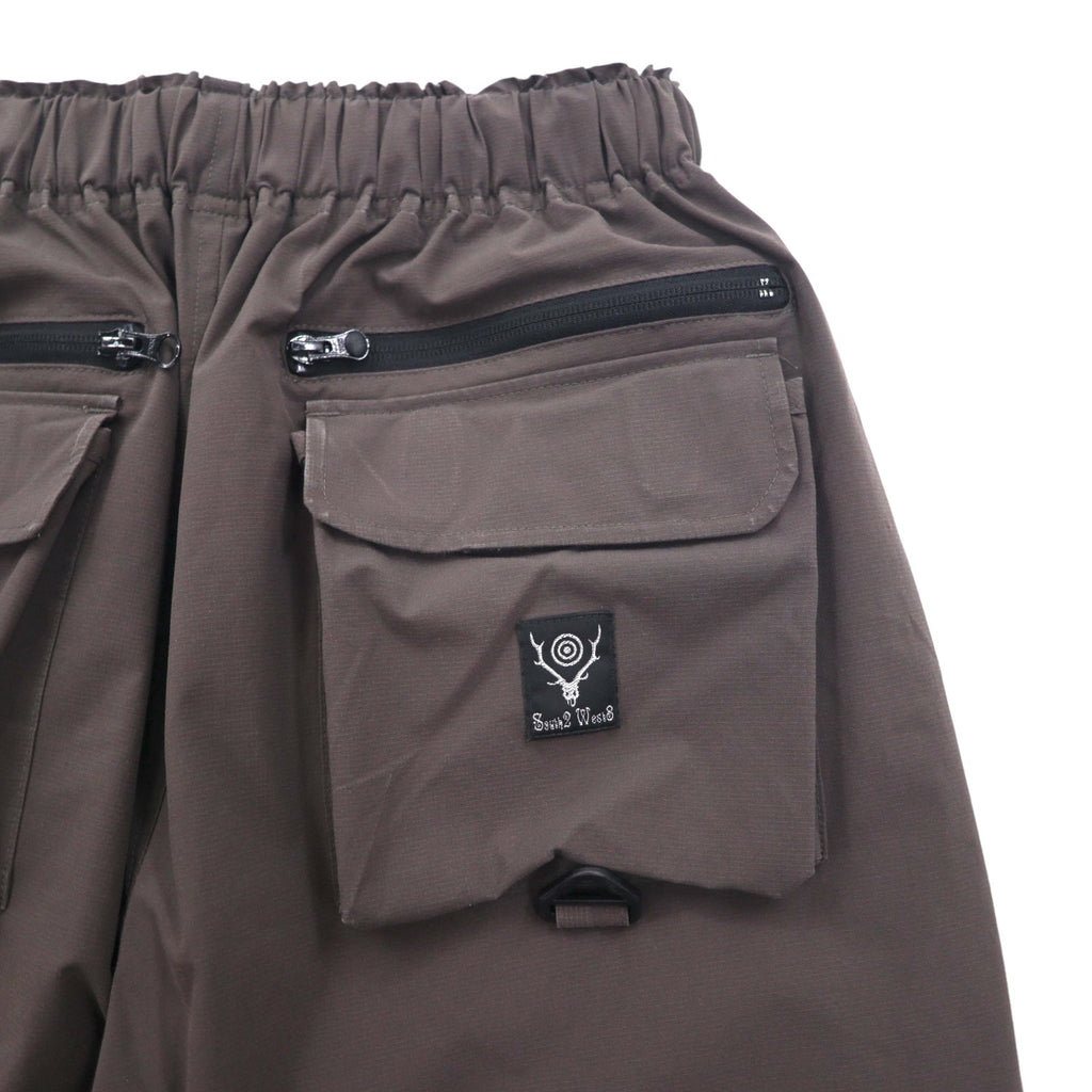 SOUTH 2 WEST 8 マルチポケット 2WAY パンツ Multi-Pocket Belted 2 Way Pant Poly Ripstop S グレー 22SS KP793