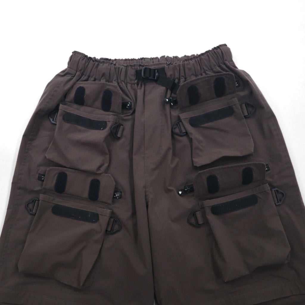 SOUTH 2 WEST 8 マルチポケット 2WAY パンツ Multi-Pocket Belted 2 Way Pant Poly Ripstop S グレー 22SS KP793