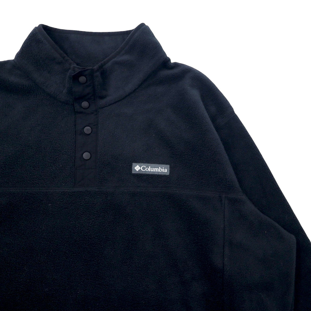 Giacca in pile Columbia Half Snap Snap-T XXL Nero Poliestere Black Steens Mountain Half Snap Fleece Sweatshirt AM0251