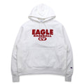 Champion リバースウィーブ REVERSE WEAVE プルオーバーパーカー 2XL ホワイト コットン 裏起毛 EAGLE BASEBALL 青単タグ 復刻 ホンジュラス製