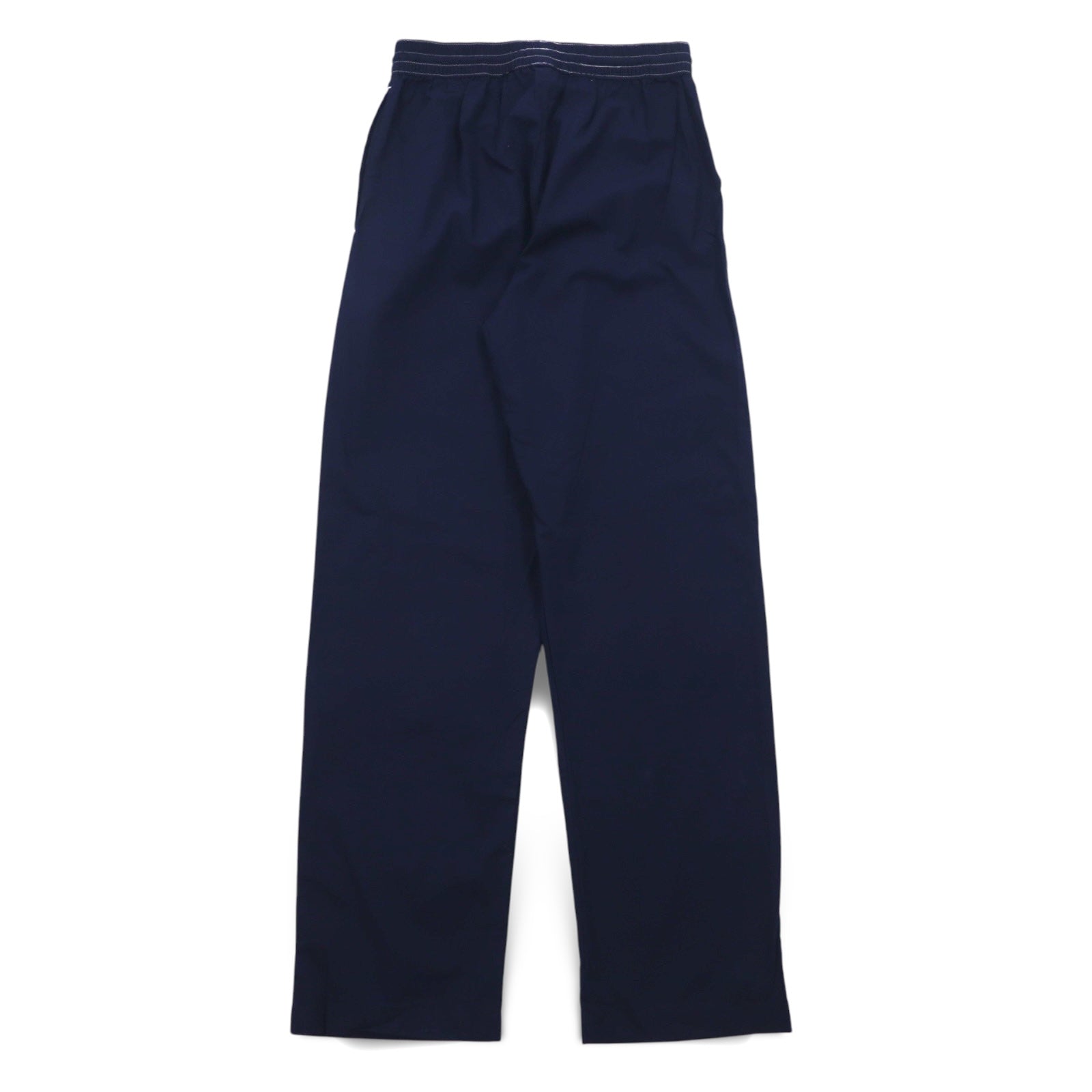 POLO RALPH LAUREN pantaloni easy fit con stampa logo S navy giallo cotone Big Pony