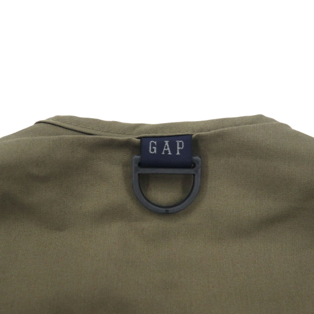 GAP anni '90, gilet da pesca Old Gap, taglia M, color kaki, tasche utility