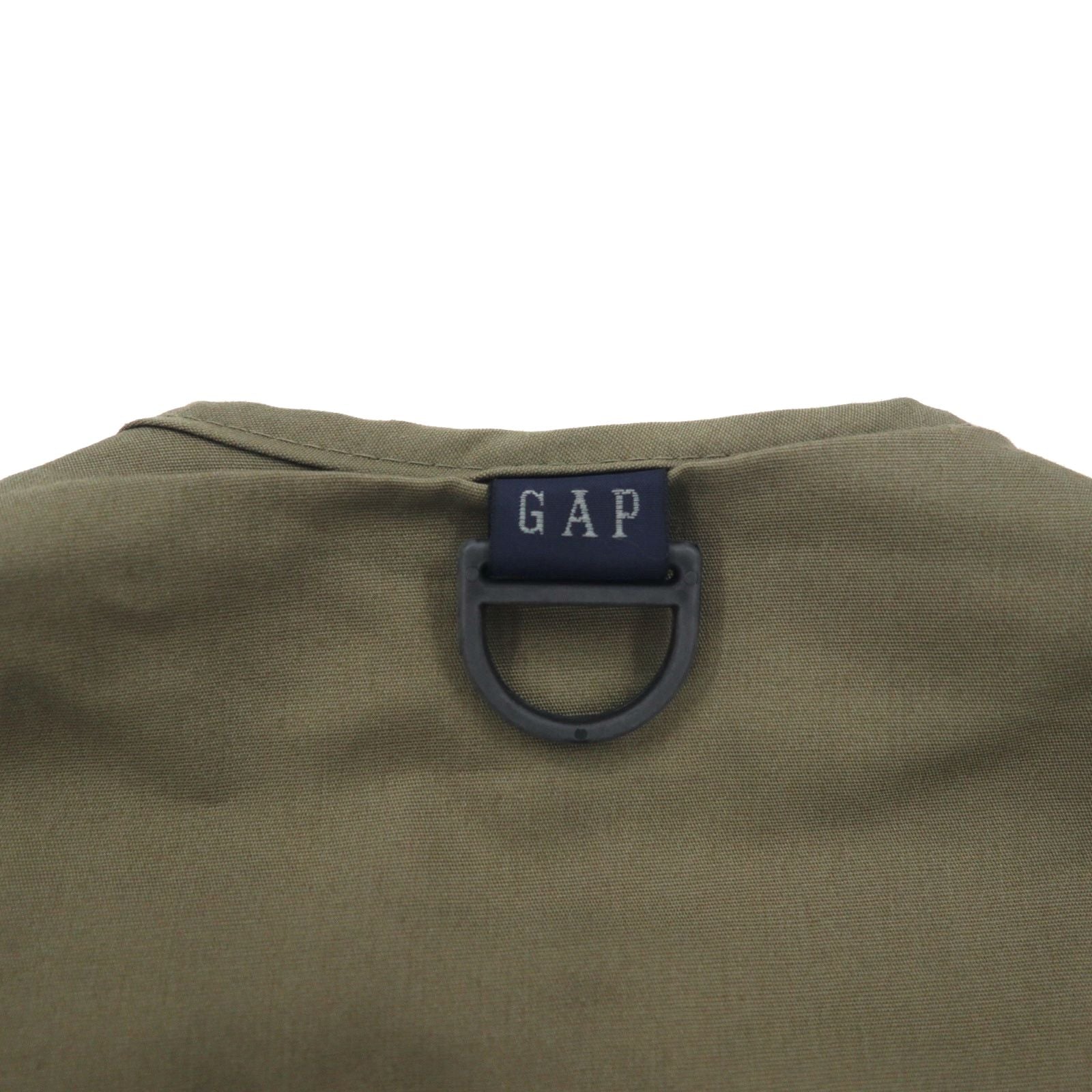 GAP anni '90, gilet da pesca Old Gap, taglia M, color kaki, tasche utility