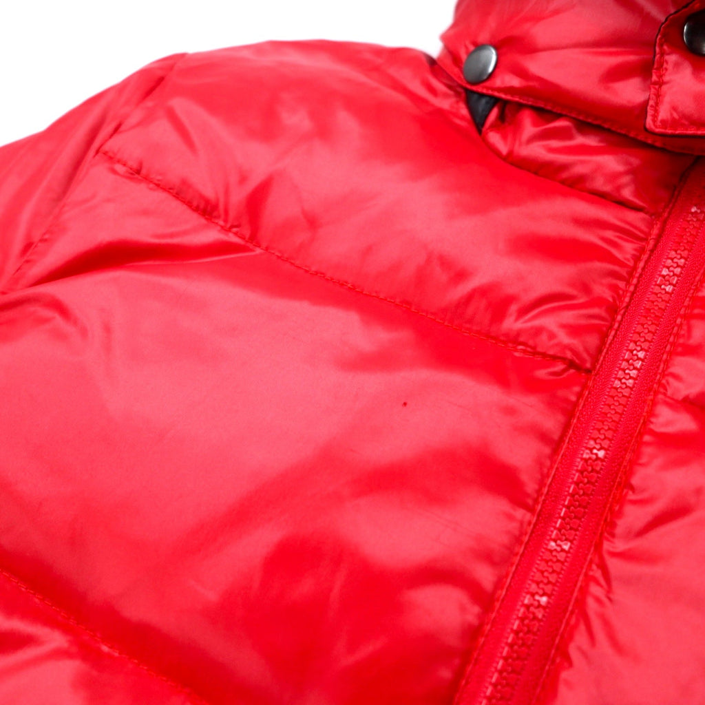 Polo by Ralph Lauren anni '90 Piumino Big Pony M rosso nylon con cappuccio staccabile