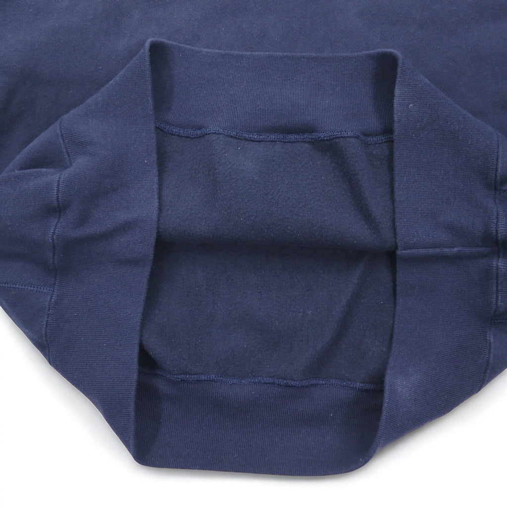 Champion Reverse Weave Felpa con cappuccio pullover 3XL blu navy cotone interno felpato HOUSTON logo ad arco etichetta blu singola riedizione Prodotto in Honduras