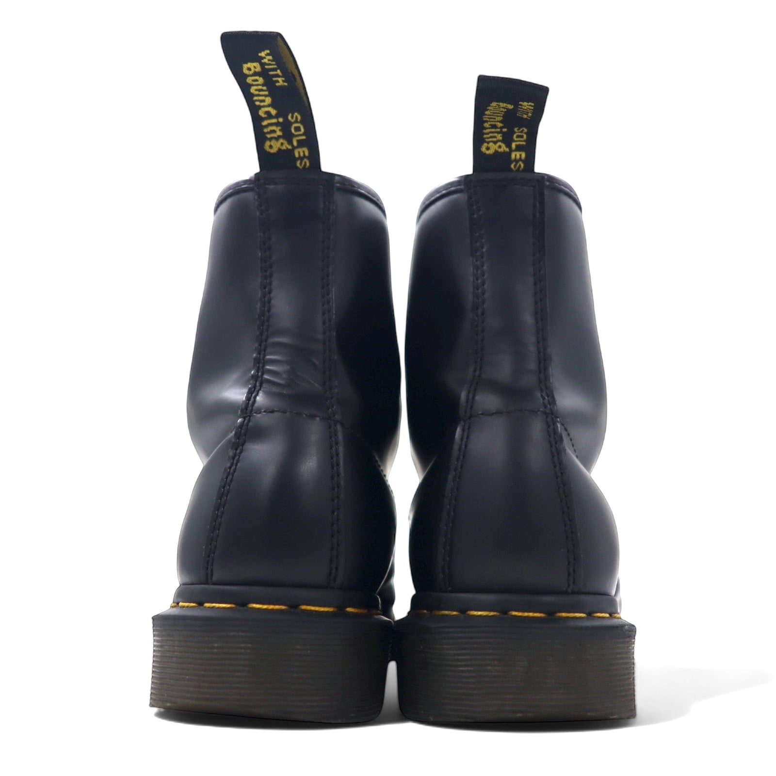 Dr. Martens Stivali stringati a 8 occhielli 26cm pelle nera