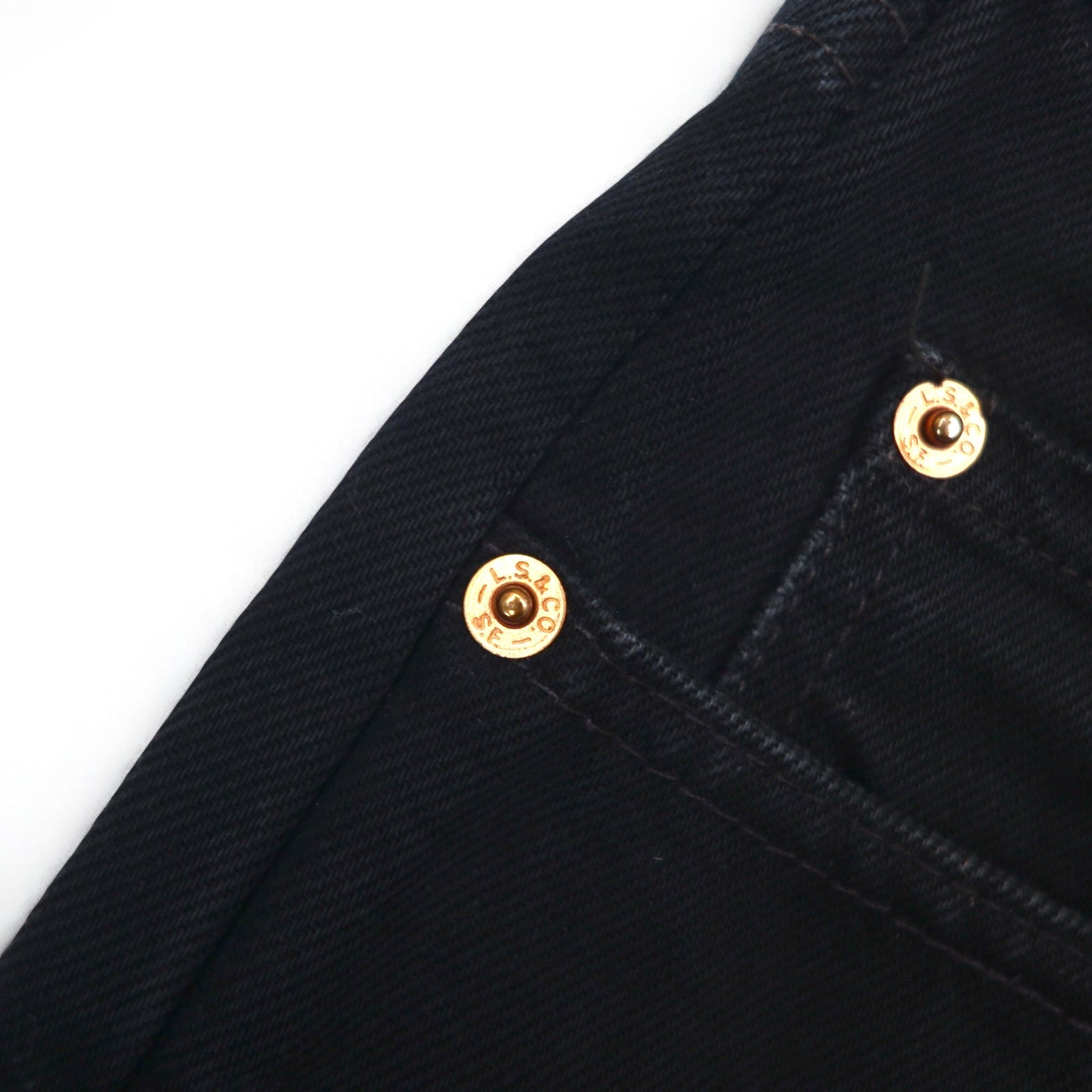 Levi's Euro Levis 615 Black Jeans M Chiusura a cerniera 615-0285