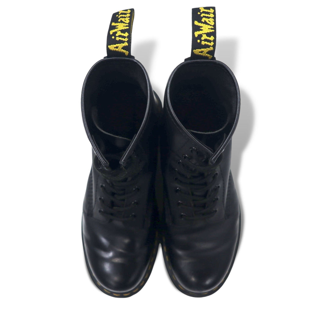 Dr. Martens Stivali stringati a 8 occhielli 26cm pelle nera