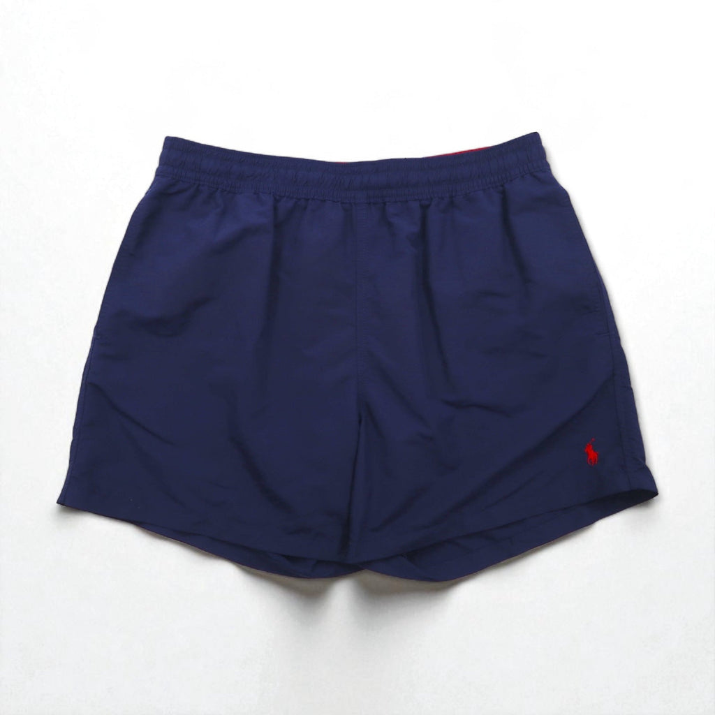POLO RALPH LAUREN スイムショーツ イージー ナイロン ショートパンツ XL ネイビー スモールポニー刺繍