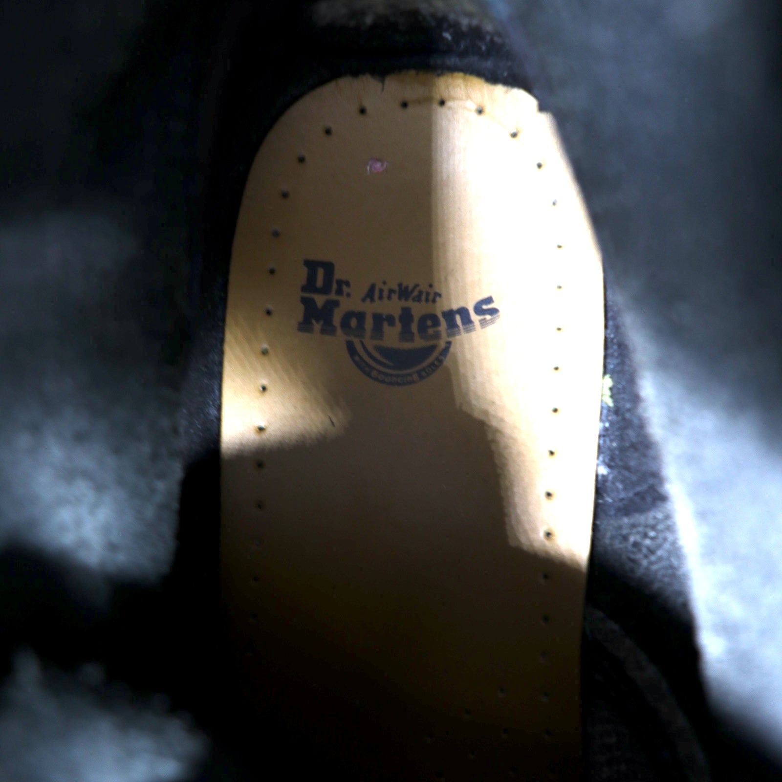 Dr. Martens Stivali stringati a 8 occhielli 26cm pelle nera