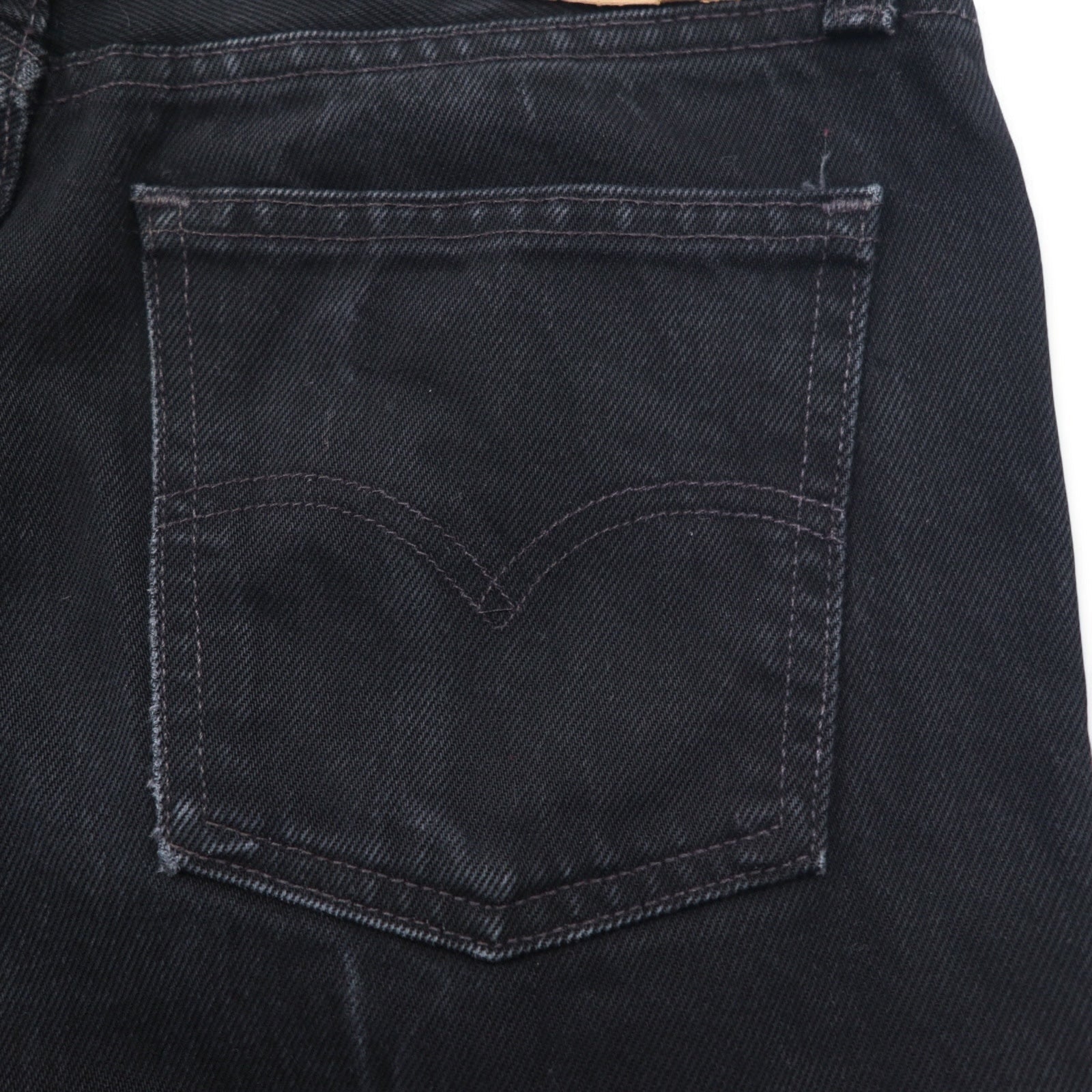 Levi's Euro Levis 615 Black Jeans M Chiusura a cerniera 615-0285