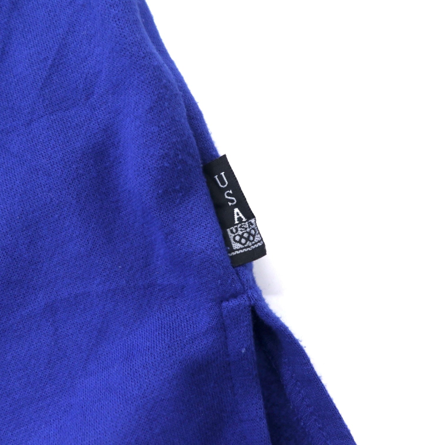 Felpa con zip a metà JC PENNEY anni '90 USA Olimpiadi, XL, blu, bicolore, cotone, poliestere, felpata, oversize
