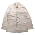 CHAPS RALPH LAUREN anni '90 Salopette in twill di cotone M Beige Elasticizzato