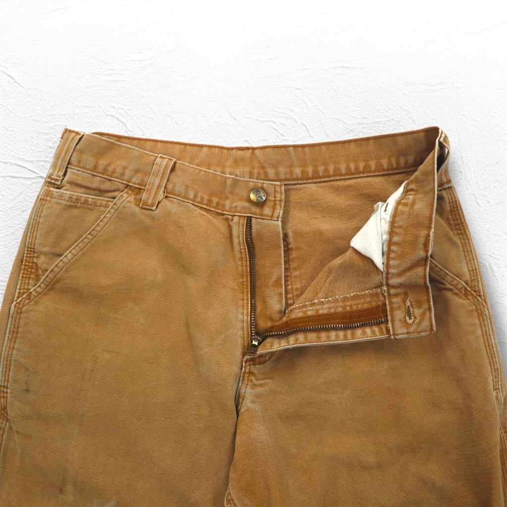 carhartt ダック ワークパンツ M ベージュ コットン ニカラグア製