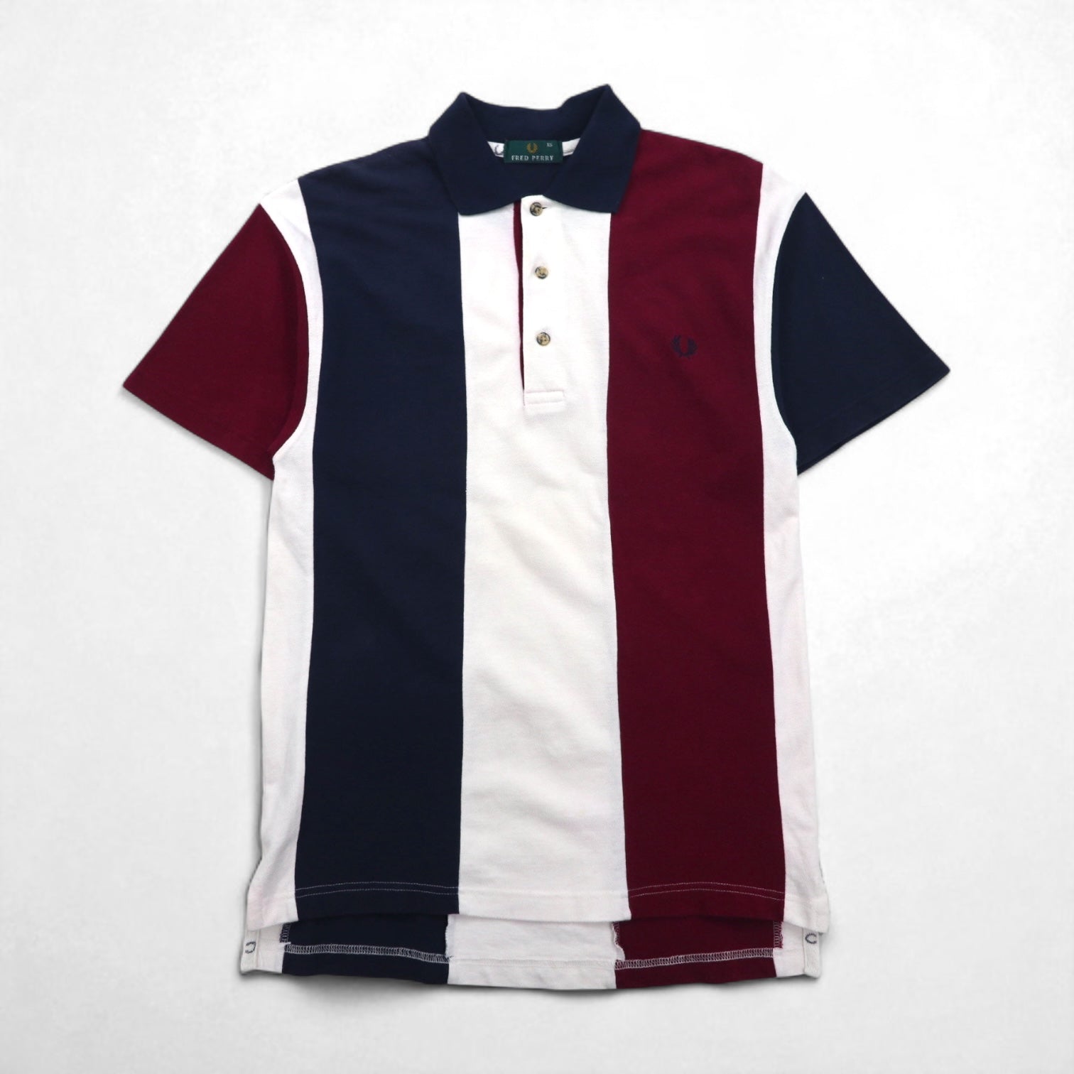 FRED PERRY Polo M Multicolore a righe Cotone Piqué Logo ricamato