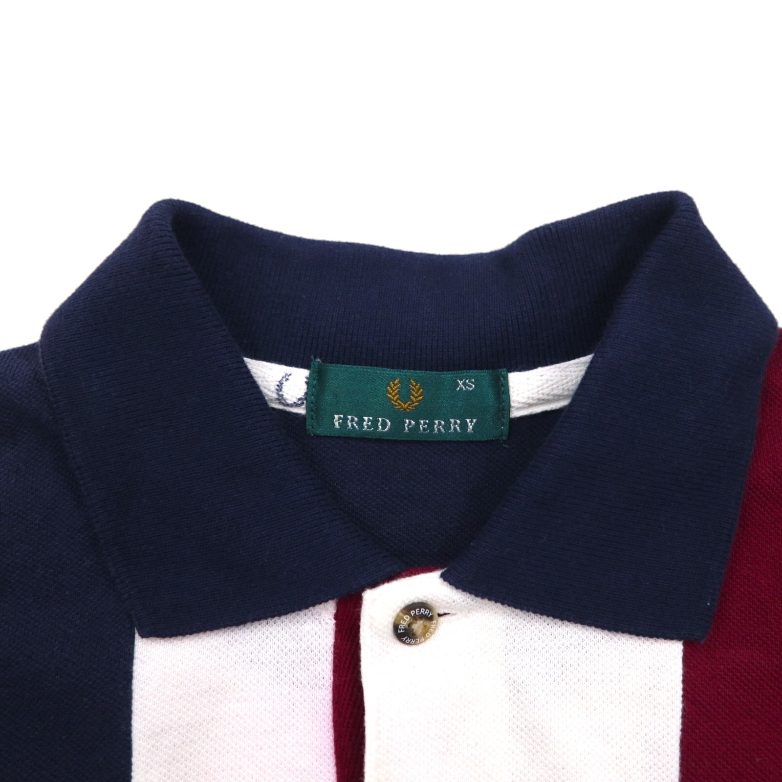 FRED PERRY Polo M Multicolore a righe Cotone Piqué Logo ricamato