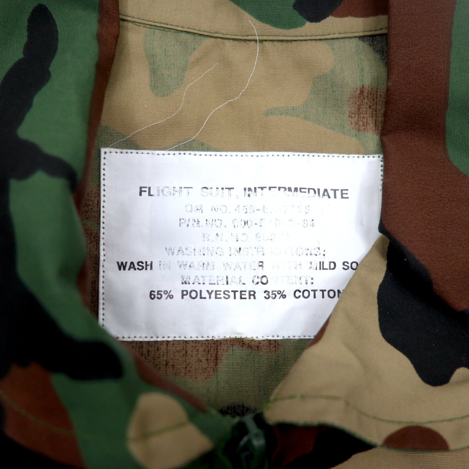 USAF Tuta da volo militare tuta intera L Cachi Mimetica Militare 459-63-7125 ROTHCO
