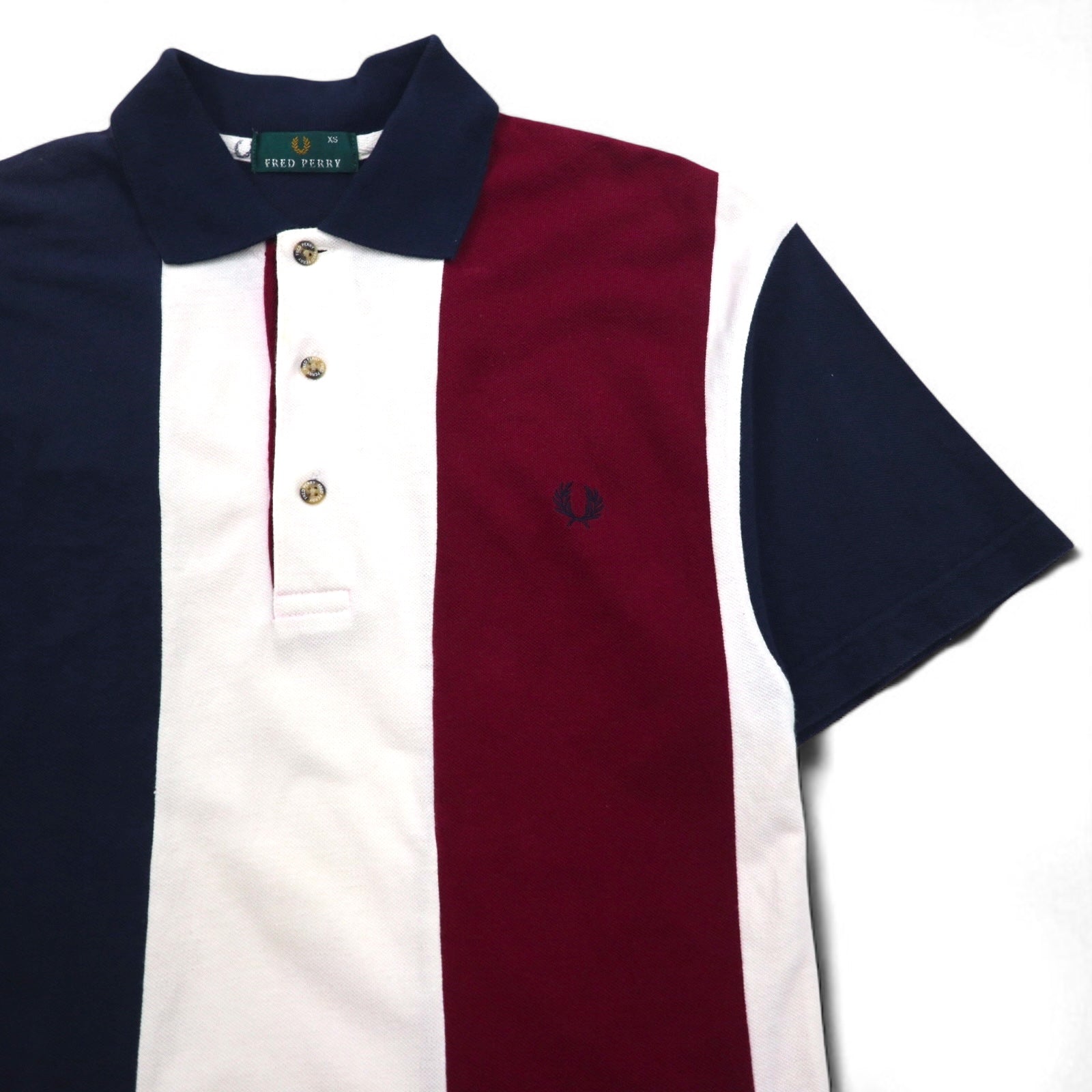 FRED PERRY Polo M Multicolore a righe Cotone Piqué Logo ricamato