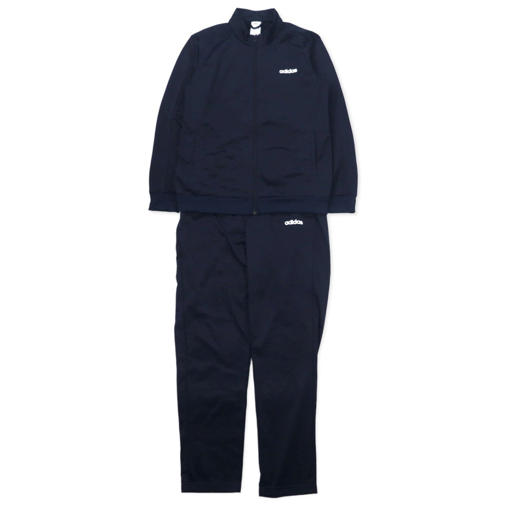 Tuta sportiva Adidas, giacca e pantaloni, taglia 2XO, blu navy, poliestere, Basics Track Suit LEGINK FM6312