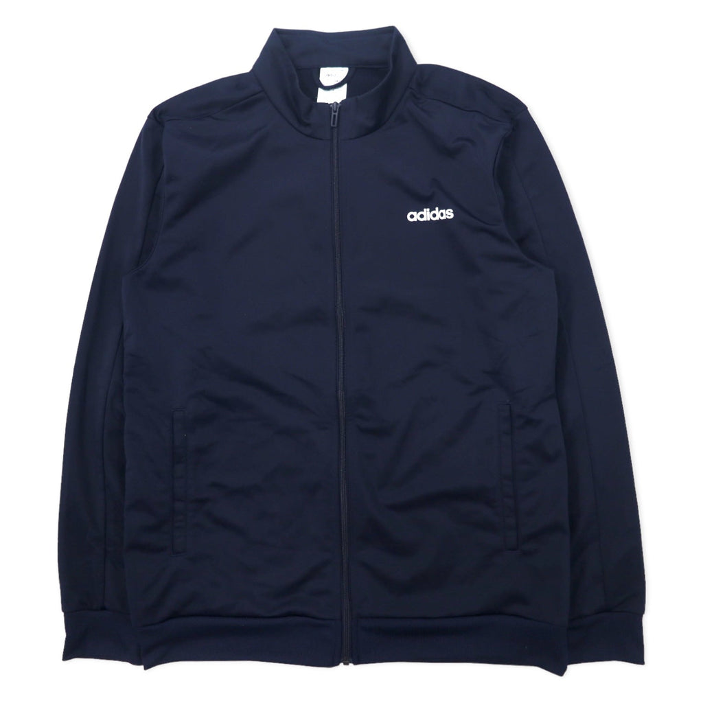Tuta sportiva Adidas, giacca e pantaloni, taglia 2XO, blu navy, poliestere, Basics Track Suit LEGINK FM6312