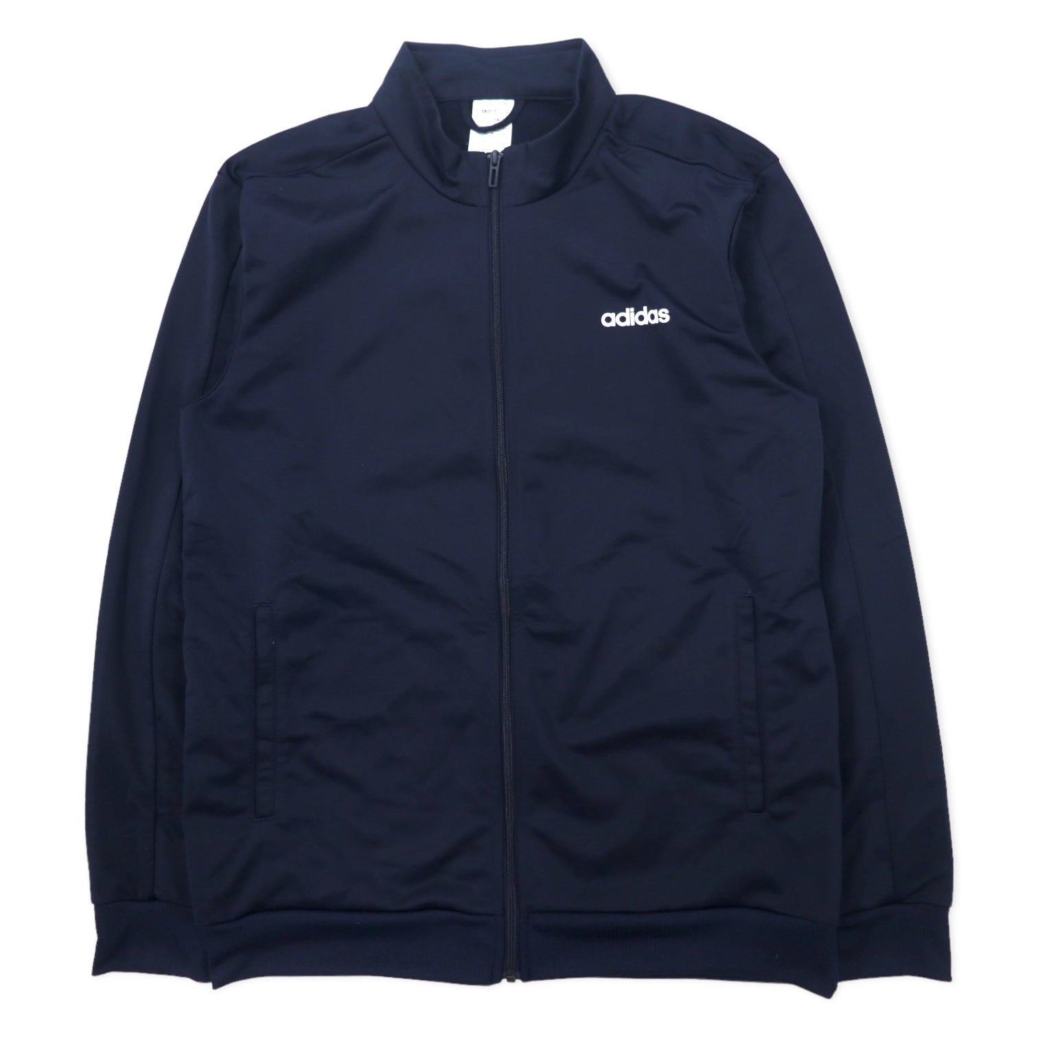 Tuta sportiva Adidas, giacca e pantaloni, taglia 2XO, blu navy, poliestere, Basics Track Suit LEGINK FM6312