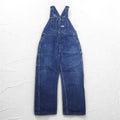 BIG SMITH anni '60, salopette di jeans Made in USA, taglia XL, indaco blu, bottoni a ciambella