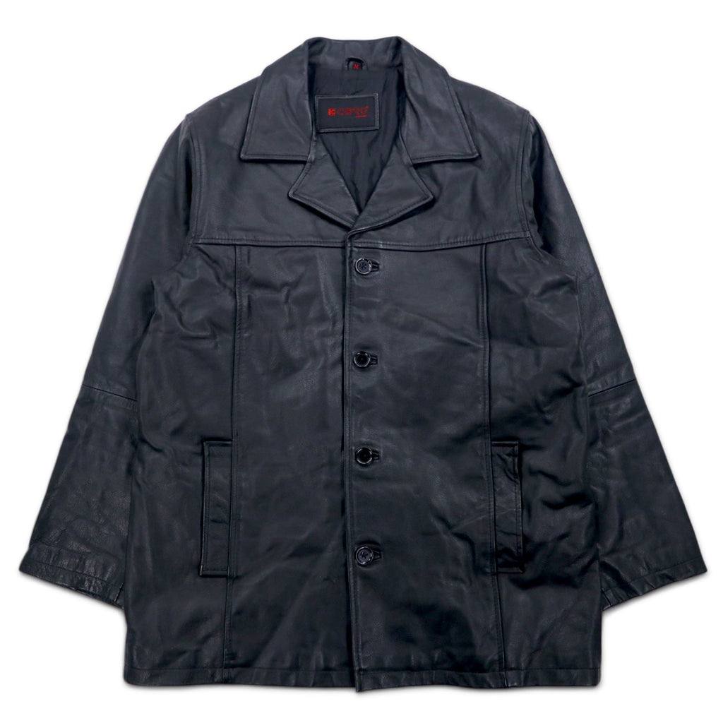 KCERO COMFORT 90年代 レザージャケット カーコート M ブラック レザー
