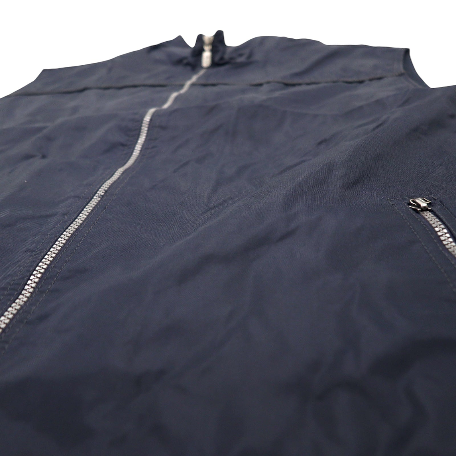 Anni '90 URBAN NORTH END Gilet tecnico in nylon XL navy fodera in rete