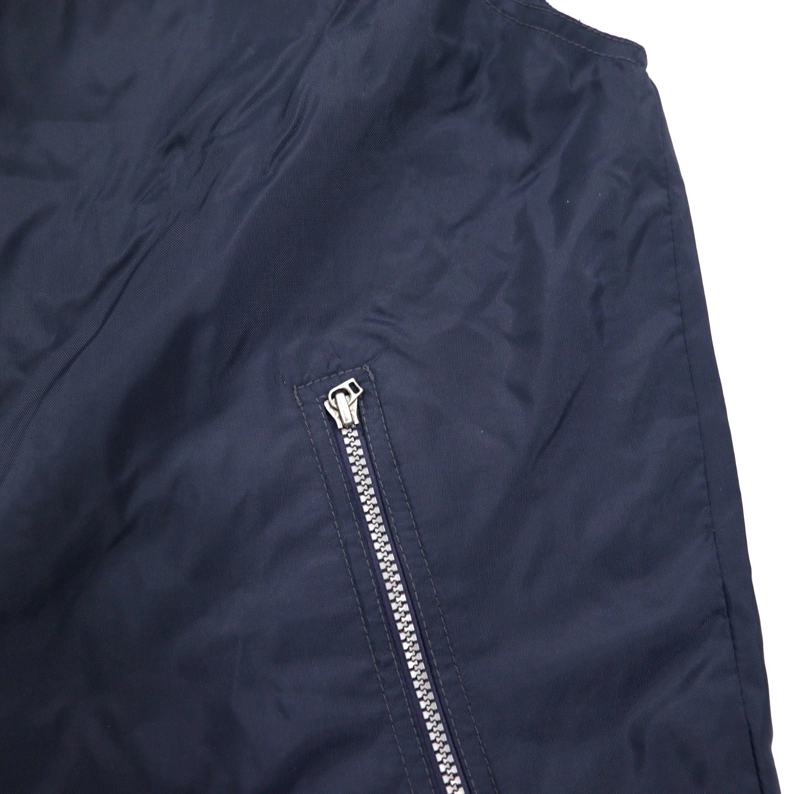 Anni '90 URBAN NORTH END Gilet tecnico in nylon XL navy fodera in rete