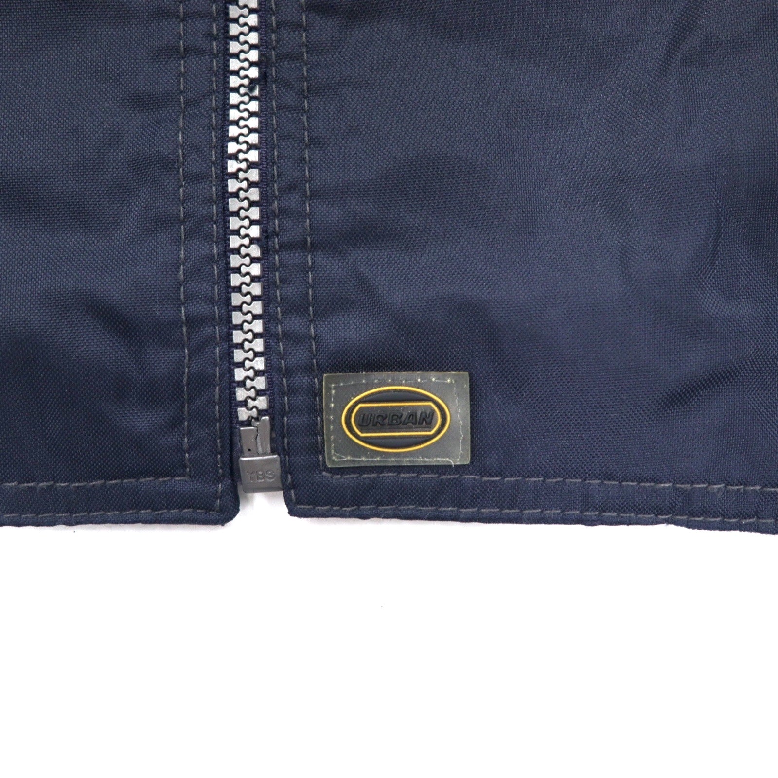 Anni '90 URBAN NORTH END Gilet tecnico in nylon XL navy fodera in rete