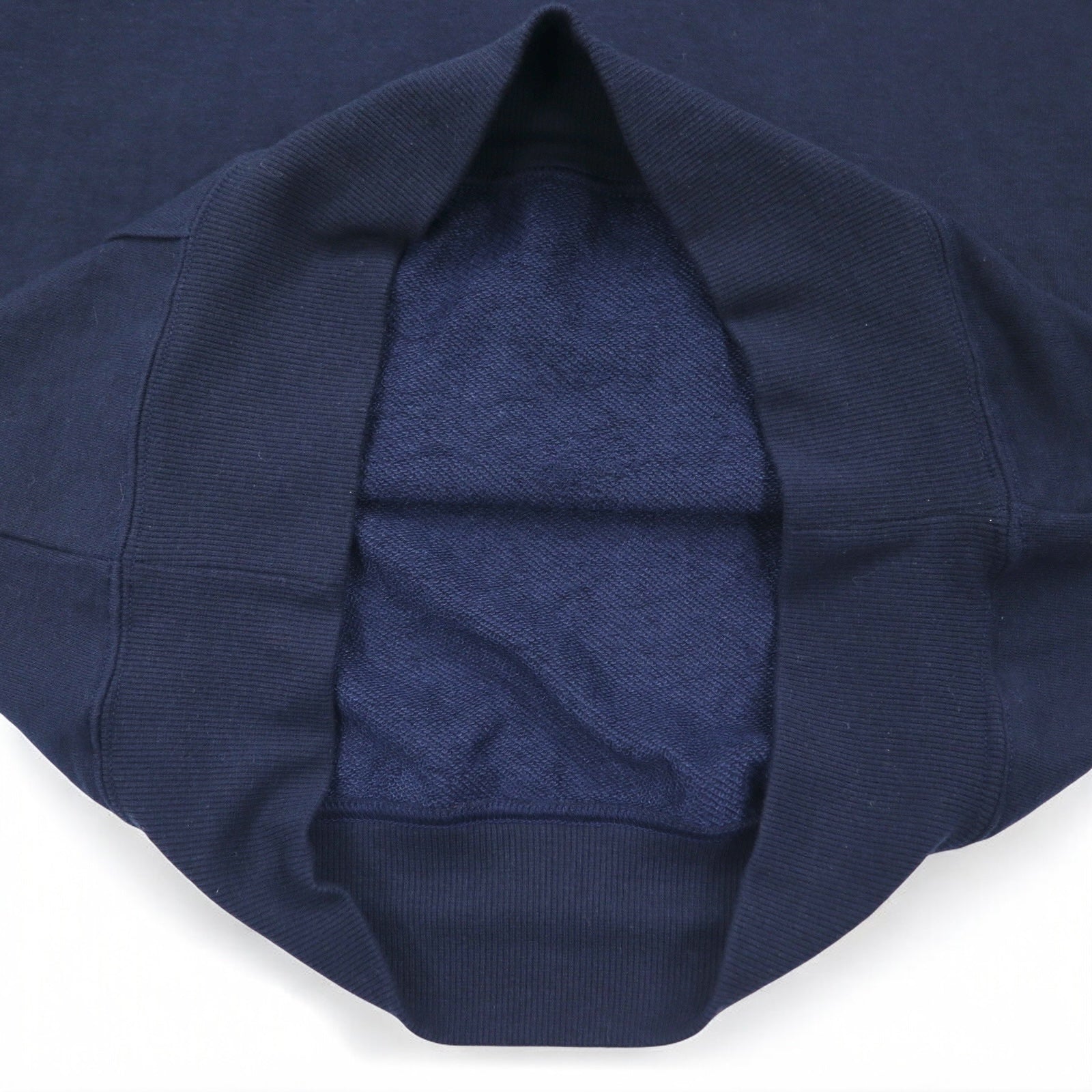 VAN SPORTS Felpa con cappuccio pullover M blu navy cotone stampa logo