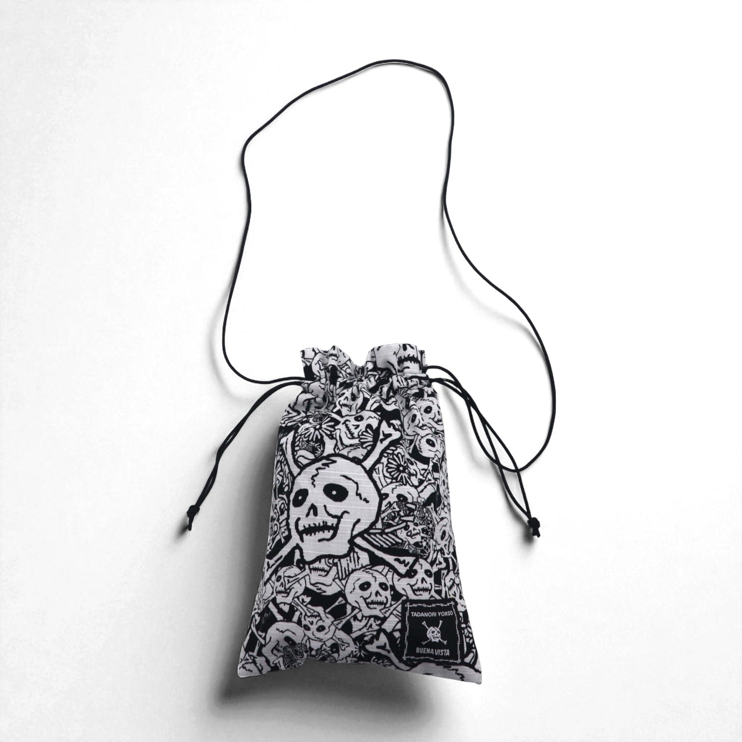 Yokoo Tadanori × Buena Vista - Zattou Dokuro - Pochette Sacoche Borsa a tracolla - Bianco Fantasia - Made in Japan