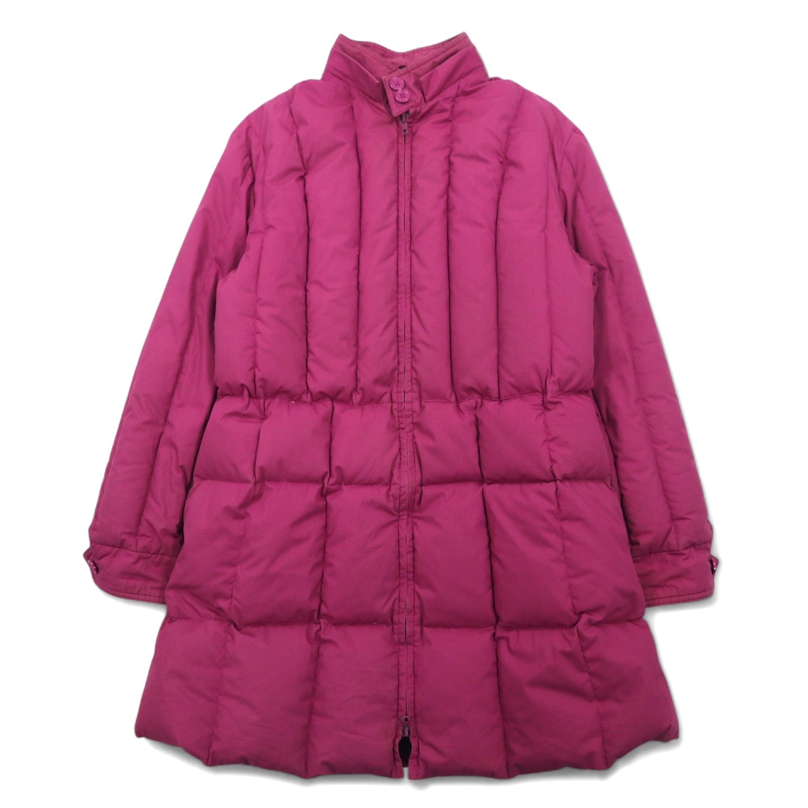 Cabela's anni '90 Piumino Cappotto taglia L rosa doppia cerniera pelliccia cappuccio rimovibile