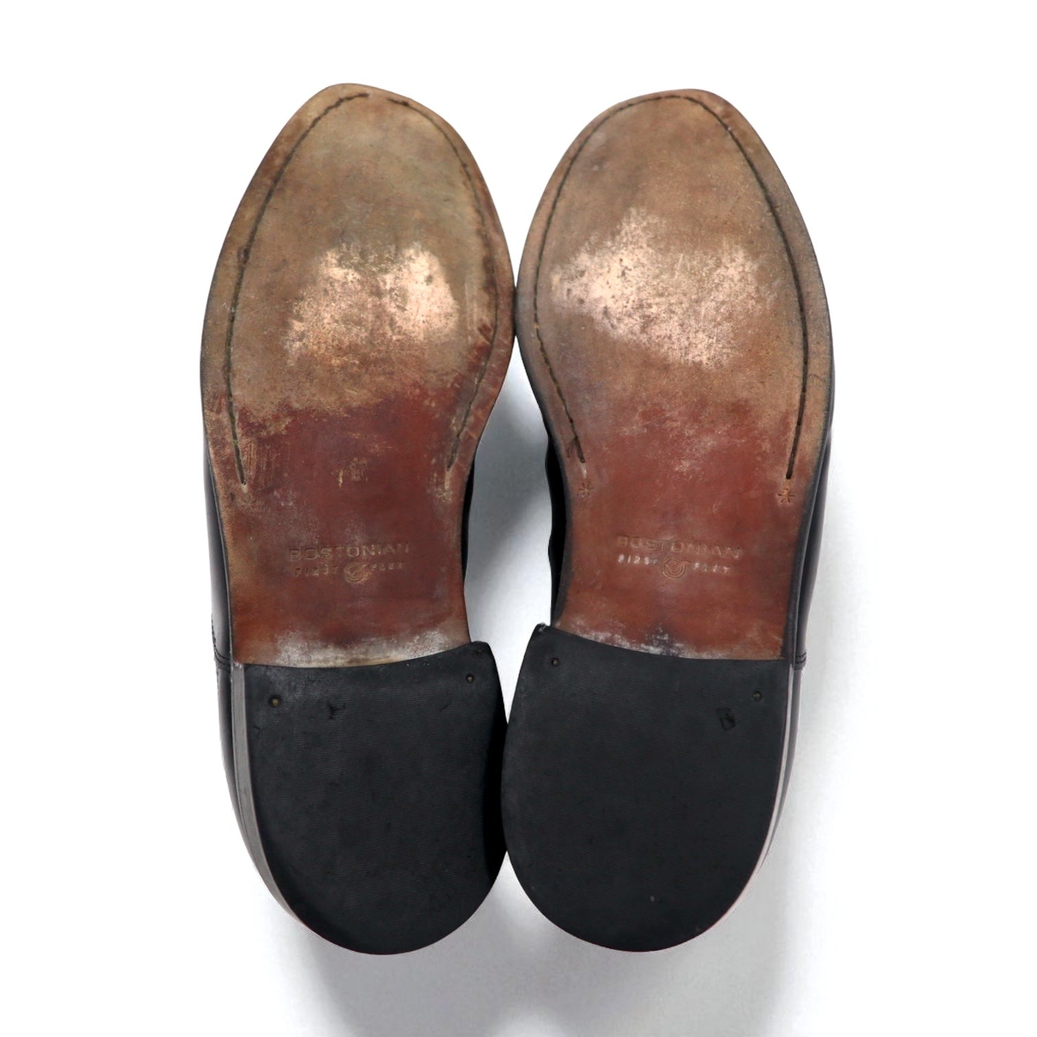 Scarpe eleganti BROSTONIAN CLASSICS stringate con punta dritta, 28.5cm, pelle nera